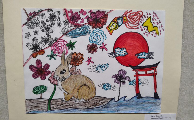 Public art on display at #springfieldor library