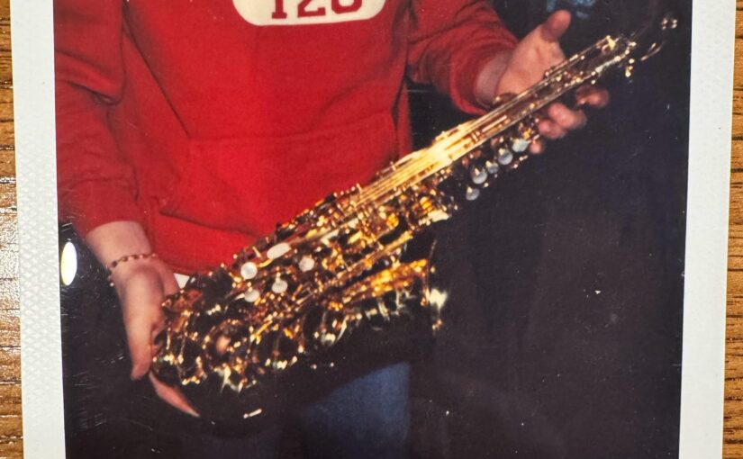 A few Polaroids of the family instruments from when I&hellip;