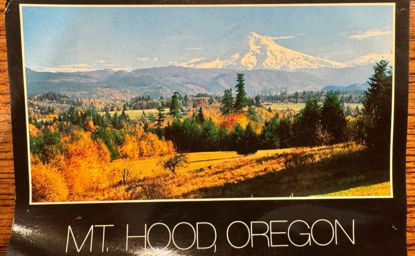 80s Post Cards from Oregon found cleaning out my mom's&hellip;