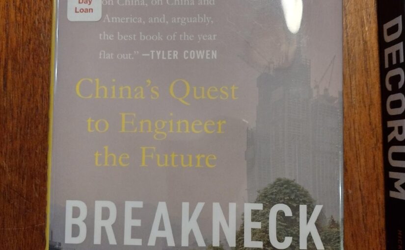 This week's library haul:Breakneck by Dan Wang"EACH TIME I SEE&hellip;