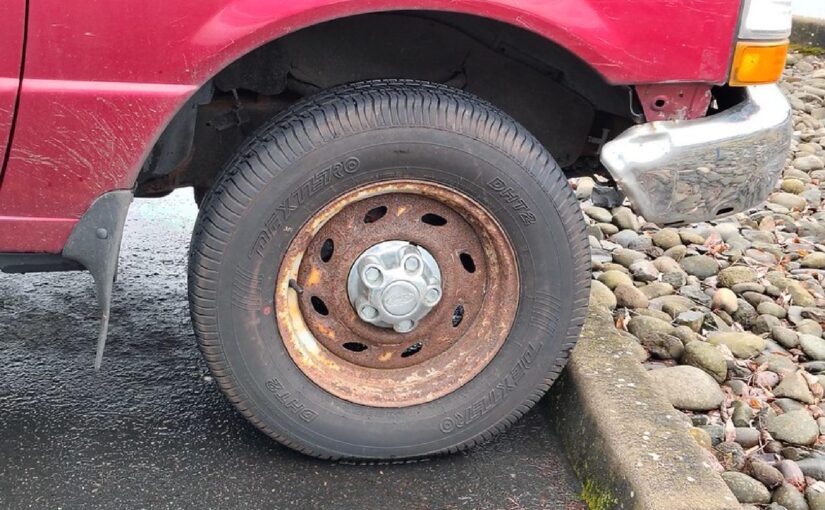 That wheel has seen some stuff
